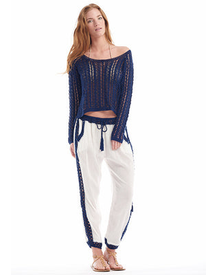 Summer Breeze Cropped Sweater