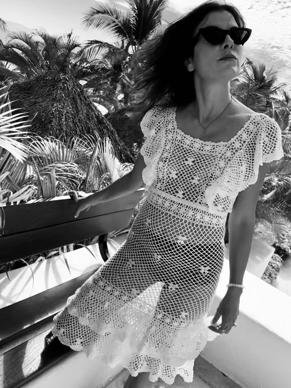 Crochet Florence Pointelle Dress