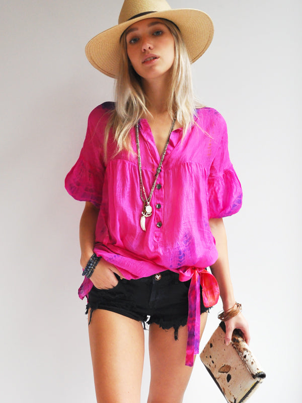Silk Tie-Dye Lola Tunic