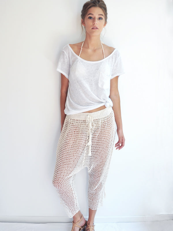 Crochet Classic Harem Pants