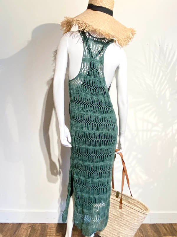 Women's Crochet Dresses | Bardot Maxi Dress | Anna Kosturova - annakosturova Women's Crochet Dresses | Bardot Maxi Dress | Anna Kosturova - annakosturova