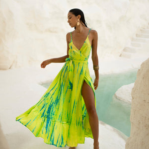 Anna_Kosturova_Tia_Silk_Wrap_Midi_Dress_-Chartreuse_Emerald
