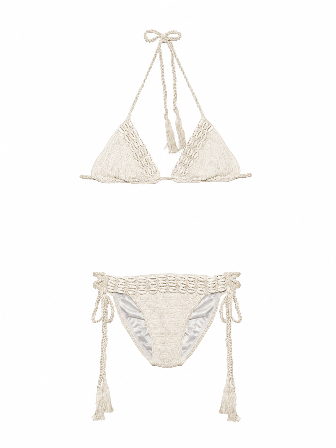Crochet Seashore Angel Bikini Top