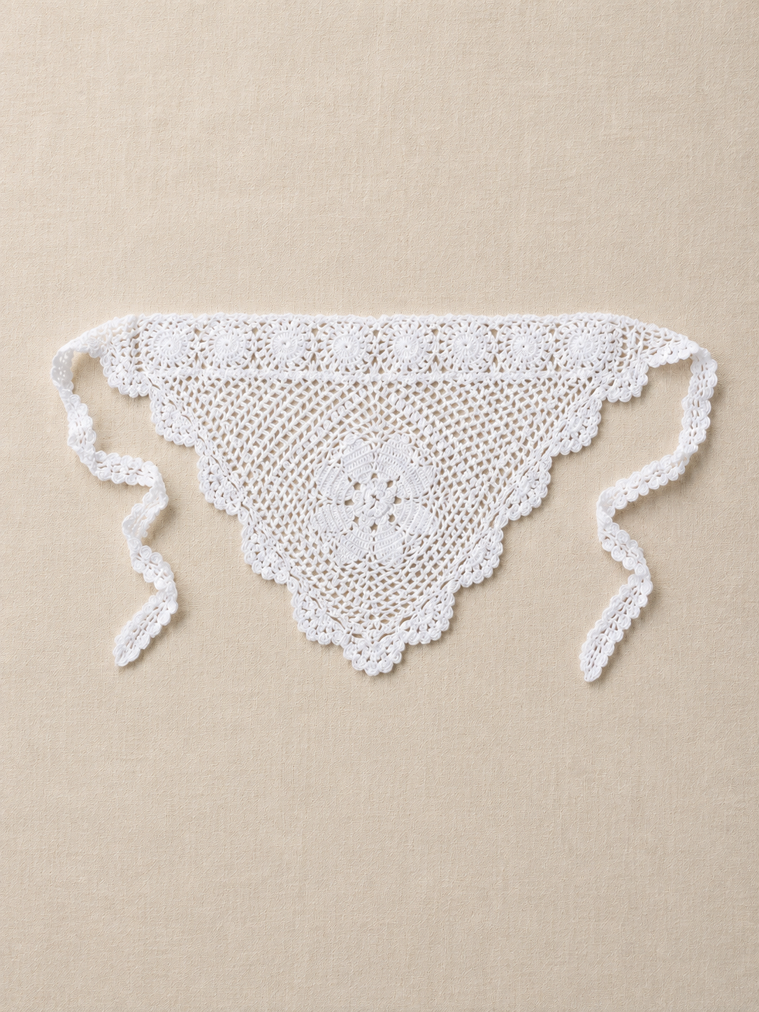 Crochet Lace Bandana