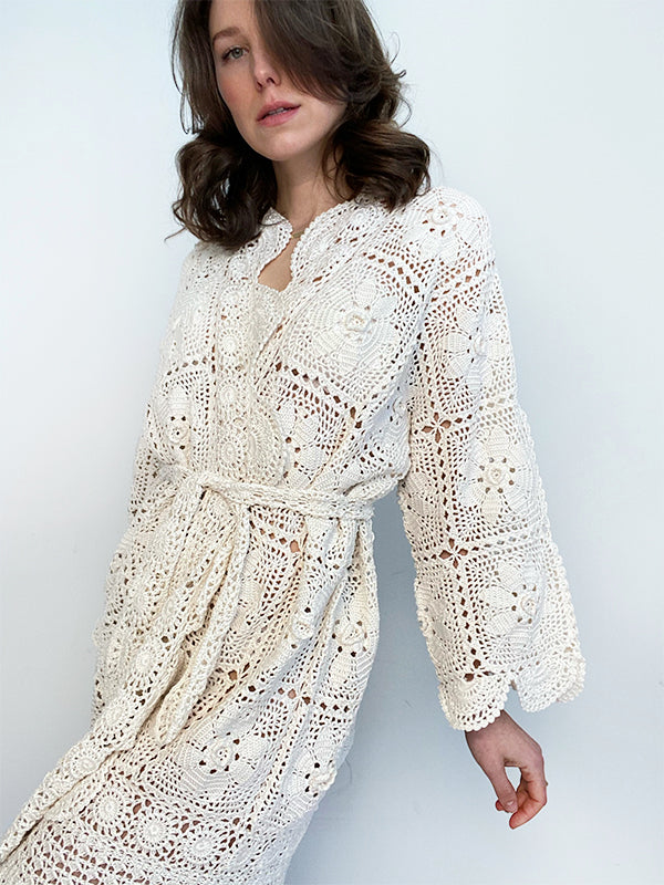 Crochet Josephine Kimono Cardigan - annakosturova