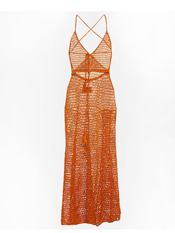 Women's Crochet Dresses | Stevie Maxi Slip Dress | Anna Kosturova - annakosturova Women's Crochet Dresses | Stevie Maxi Slip Dress | Anna Kosturova - annakosturova