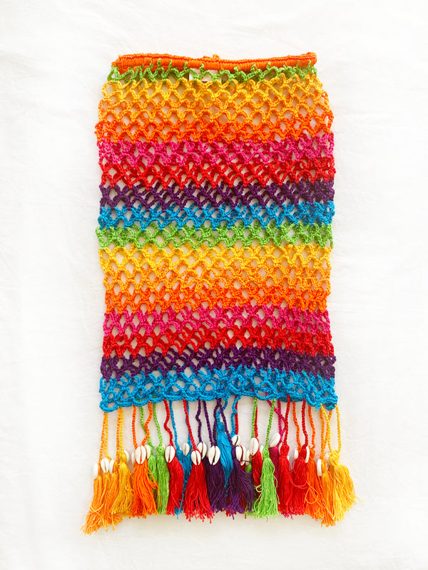 Crochet Sunshine Rainbow Monokini