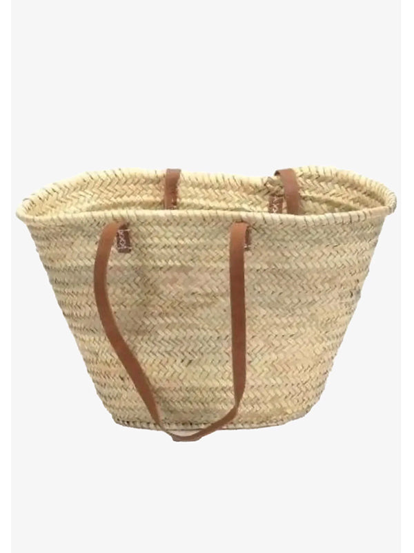 French Market Basket Bag side view