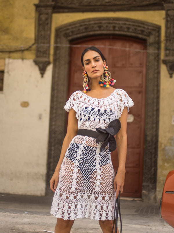 white christmas dresses Crochet Marilyn Dress white christmas dresses Crochet Marilyn Dress