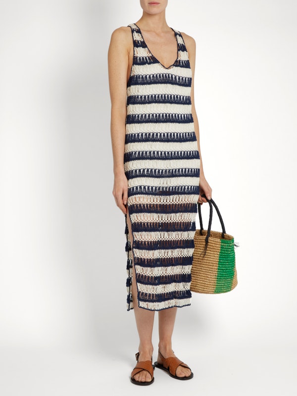 Women's Crochet Dresses | Bardot Maxi Dress | Anna Kosturova - annakosturova Women's Crochet Dresses | Bardot Maxi Dress | Anna Kosturova - annakosturova