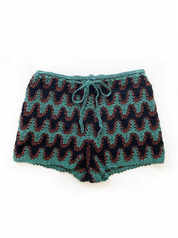 Crochet Camouflage Bikini Top