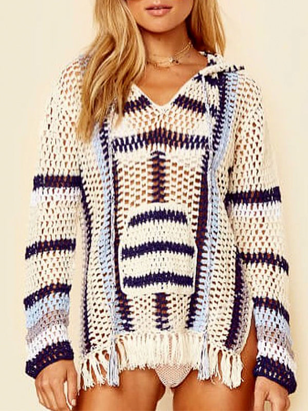 Crochet Hamptons Hoodie