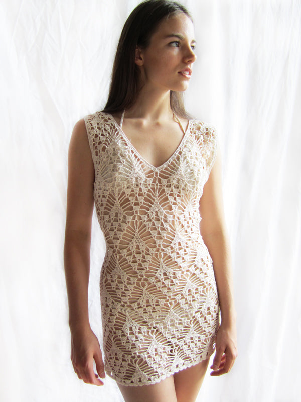 emma crochet dress Crochet Pattern Girls Dress Emma