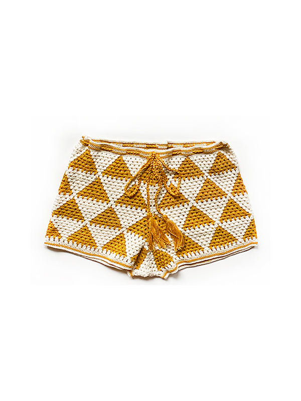 Crochet Maija High Waisted Shorts - annakosturova Crochet Maija High Waisted Shorts - annakosturova