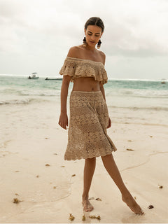Women's Crochet Skirts | Marianne Skirt & Dress | Anna Kosturova