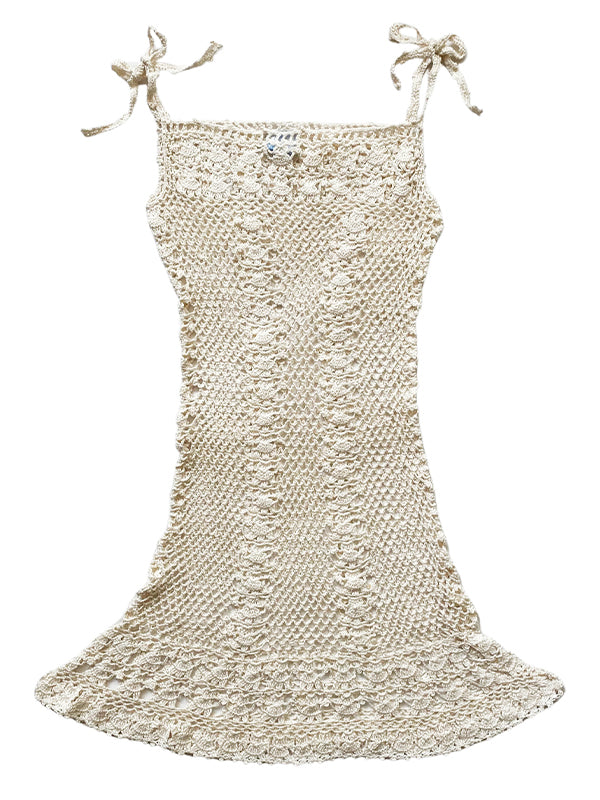 crochet slip dress Crochet Marilyn Slip Dress