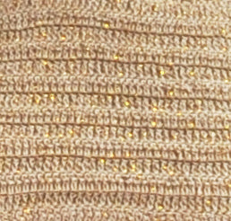 Crochet Bella Bell Sleeve Tie Top - Gold