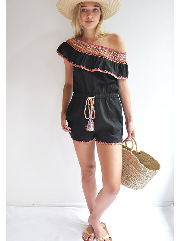 Women's Crochet Rompers & Jumpsuits | Michelle Romper | Anna