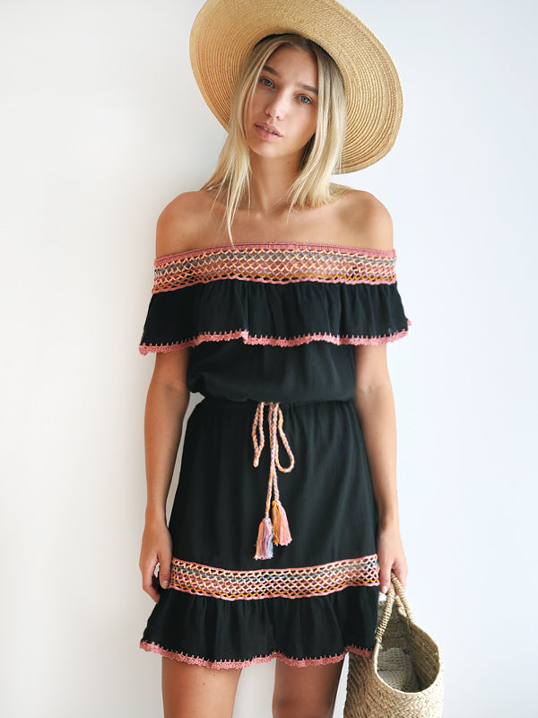 Crochet Michelle Mini Dress