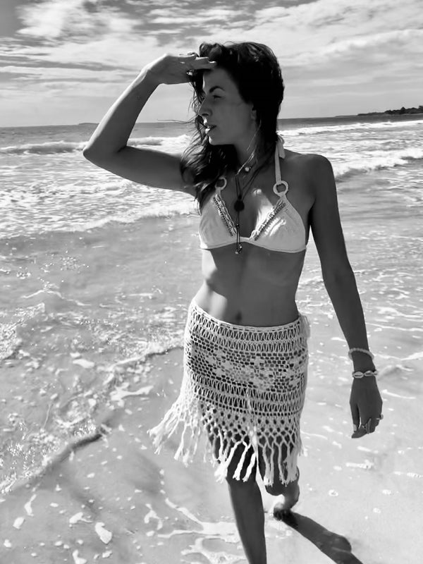 Crochet Tidal Treasure Bikini Top