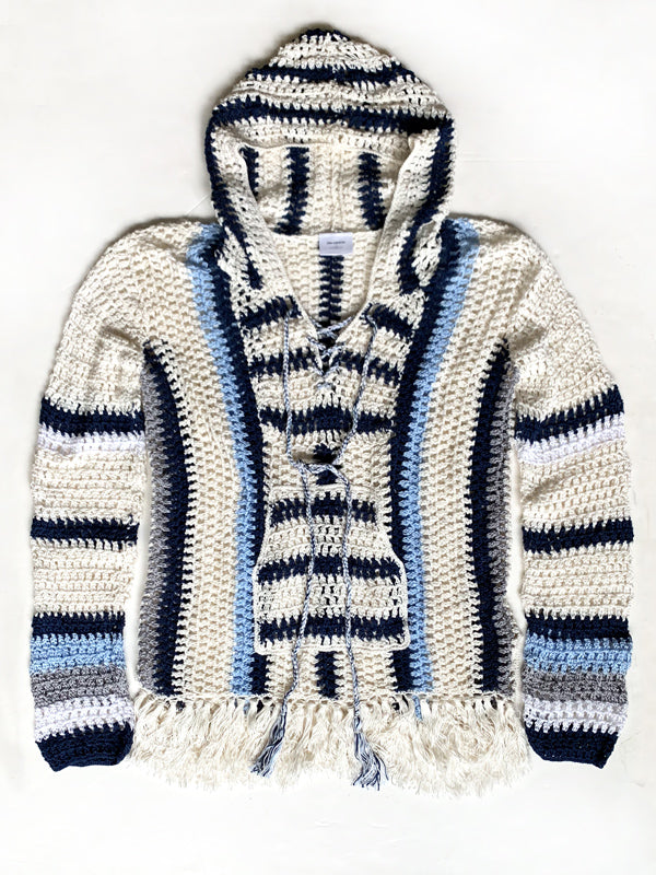 Crochet Hamptons Hoodie