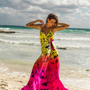 dying for your love tie dye maxi dress A lover girl of the ocean @fashionnova Dying For Your Love Tie Dye Maxi Dress