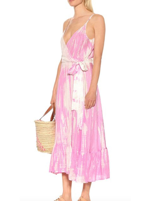 pink silk dress tumblr HALTER PINK SILK DRESS Teresa Helbig